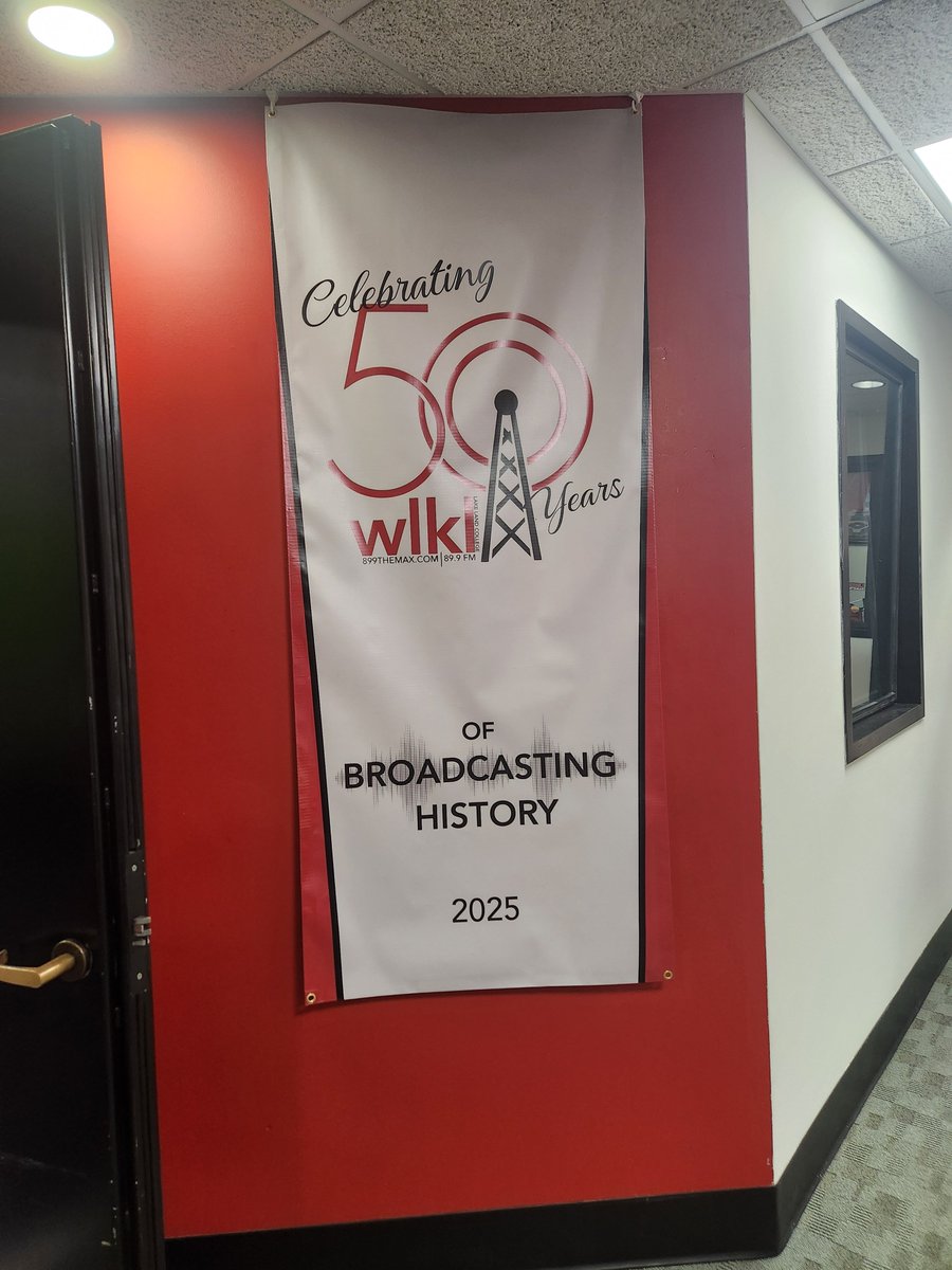 Decorations are starting to go up ahead of our 50th anniversary celebration on the 25th!