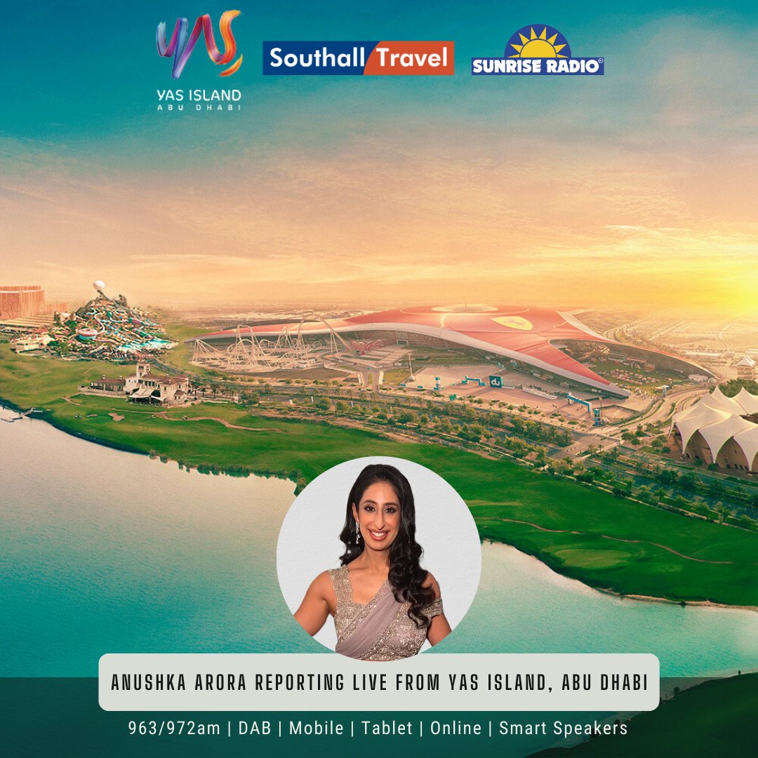 ☀️ Say YES to Yas! April 8–10, Anushka’s living it up on Yas Island Abu Dhabi 🎢💦🎬

Inspired by Zindagi Na Milegi Dobara, it's time to Zindagi Ko Yas Bol!

📻 Tune in to #Sunriseradio 

📞 Book with Southall Travel: 0208 574 8410

#YasIsland #ZindagiKoYasBol #SayYestoYas