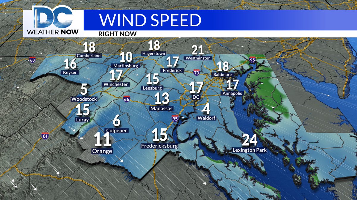 WeatherJackie's tweet image. 10:15AM Tuesday: Wind chills are still in the 20s to lower 30s at this hour as winds continue to howl out of the northwest at 15-20 mph, gusts 25-35 mph. 🌬️🥶🧥🧤🧣#BundleUp #LayerUp #brrr