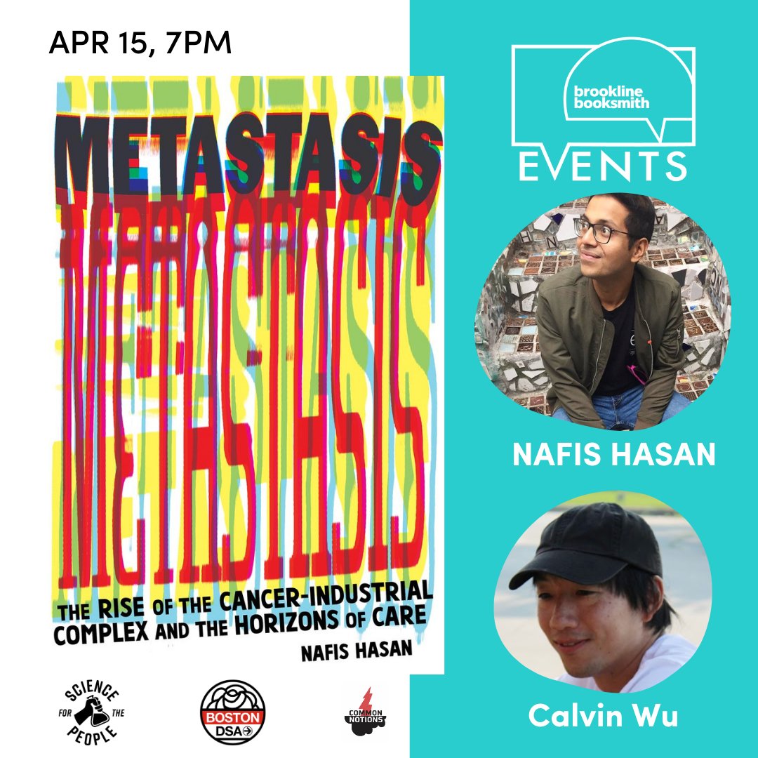 nafis (cannafis.bsky.social) (@cannafis_) on Twitter photo Going back to where it all started - Boston folks, see you in a week! I will be in conversation about my book with Calvin Wu <a href="/sftpmag/">Science for the People</a> <a href="/sftporg/">Science for the People</a> at the Brookline Booksmith, Apr 15, 7 pm. Big thanks to my old DSA chapter <a href="/Boston_DSA/">Boston DSA</a> for co-sponsoring! RSVP - …brooklinebooksmith2025.eventbrite.com Going back to where it all started - Boston folks, see you in a week! I will be in conversation about my book with Calvin Wu <a href="/sftpmag/">Science for the People</a> <a href="/sftporg/">Science for the People</a> at the Brookline Booksmith, Apr 15, 7 pm. Big thanks to my old DSA chapter <a href="/Boston_DSA/">Boston DSA</a> for co-sponsoring! RSVP - …brooklinebooksmith2025.eventbrite.com
