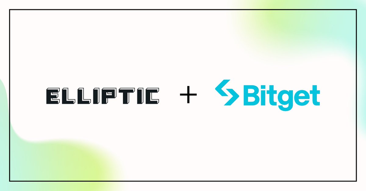 elliptic's tweet photo. 🚨 Bitget has improved risk prevention by 99% with Elliptic

To tackle complex compliance across multiple blockchains, @bitgetglobal chose Elliptic for:

✅ Real-time transaction monitoring
✅ Wallet screening across assets and chains
✅ Customizable risk rules
✅ Compliance investigations

🔗 Read the full case study to see how Bitget scaled secure crypto operations with Elliptic’s blockchain intelligence: https://t.co/yVwDzpAvwv

#Elliptic #Bitget #DigitalAssets #BlockchainIntelligence