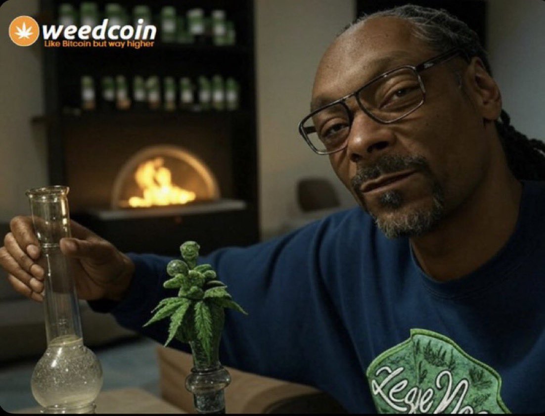 SendTheCat's tweet photo. @cryptomancc @weedcoinOG Normal Tuesday night convo #weedcoin https://t.co/LaeyNo94za