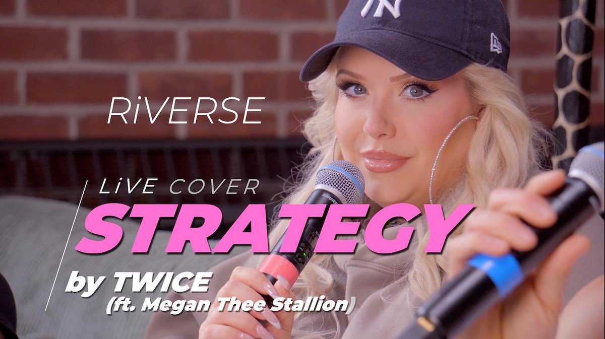RiVERSE | LiVE Cover: 'Strategy' by TWICE (ft. Megan Thee Stallion) youtu.be/5b1l5HHHPVk?si… 

#TWICE #Strategy #TWICECover #StrategyPick #StrategyCover #RiVERSE #riversereacts #singing #kpop #KPOPWRLD