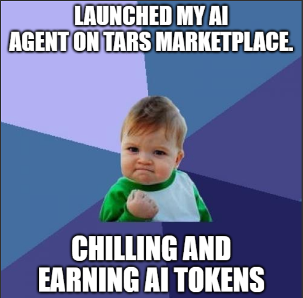 pikachu_voltss's tweet photo. broooo my lil AI agent just clocked in🧠
@tarsprotocol dropped this AI Token Marketplace on Solana and now it's literally earning tokens while I nap.
Memecoins had their moment… now it’s time for smartcoins fr.
🔗https://t.co/fraRzk7xSN
#Solana #Tars #Web3Humour #AIThings https://t.co/hUqNVlyJfQ
