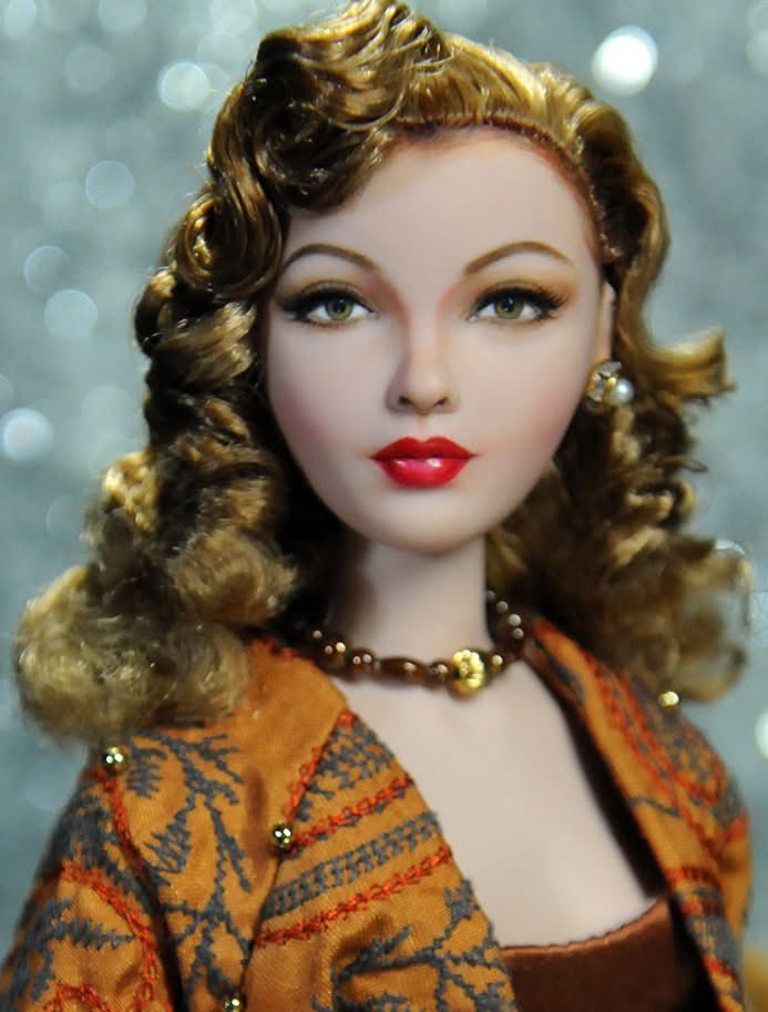 ncruzdollart's tweet photo. In celebration of #Gene #doll's #30th #anniversary, I'd like to share my latest #repaint in tribute to the first doll I used 25 years ago. #GeneTierney reimagined with a hairstyle from the 40s, the same time period the #Genedoll story was set in. https://t.co/Iepl3tGXBt https://t.co/c3OsPJEUff