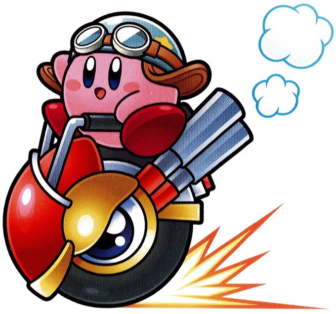 kirby no mario kart. o que não falta é opção (sem contar o timing perfeito por conta do air riders que tá vindo 