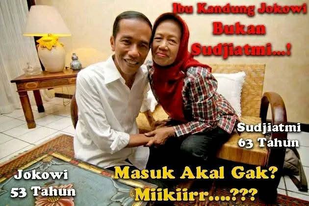 Opposisi6890's tweet photo. Kata nya ibu kandung nya 
Iya, kan mul @jokowi https://t.co/kdQR2zG552