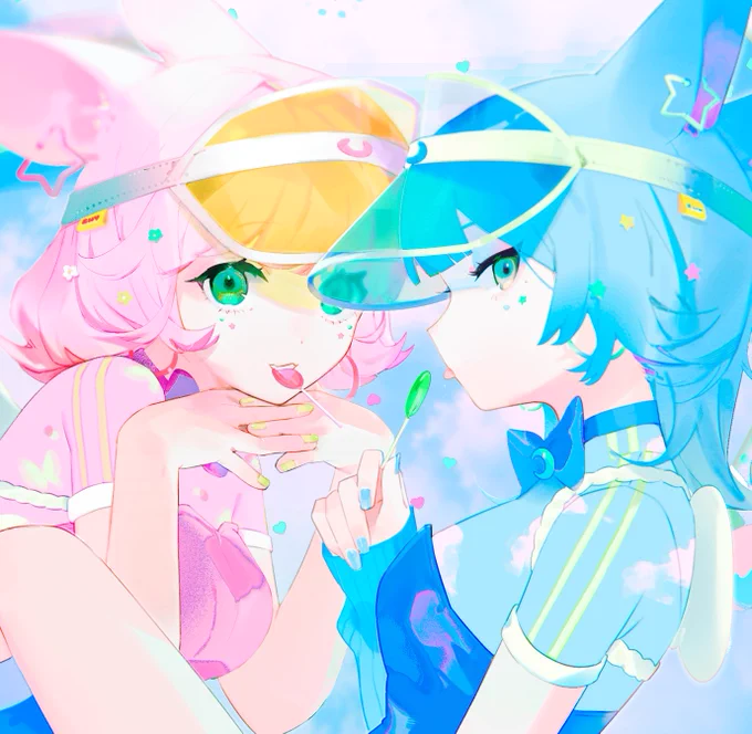 Hi, I'm Makagi - a Japanese illustrator.  I love drawing girly artwork with sweet details like desserts and cute characters.  Currently working on original character content and music video illustrations.  Let's connect!   #PORTFOLIODAY2025  