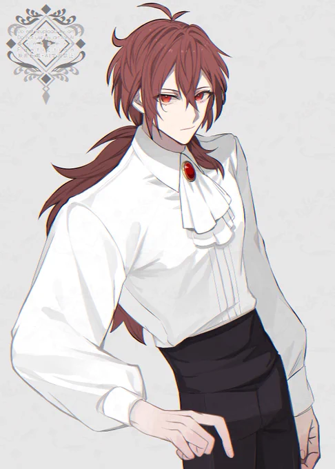 こういう貴族的な恰好をデにして欲しい癖 