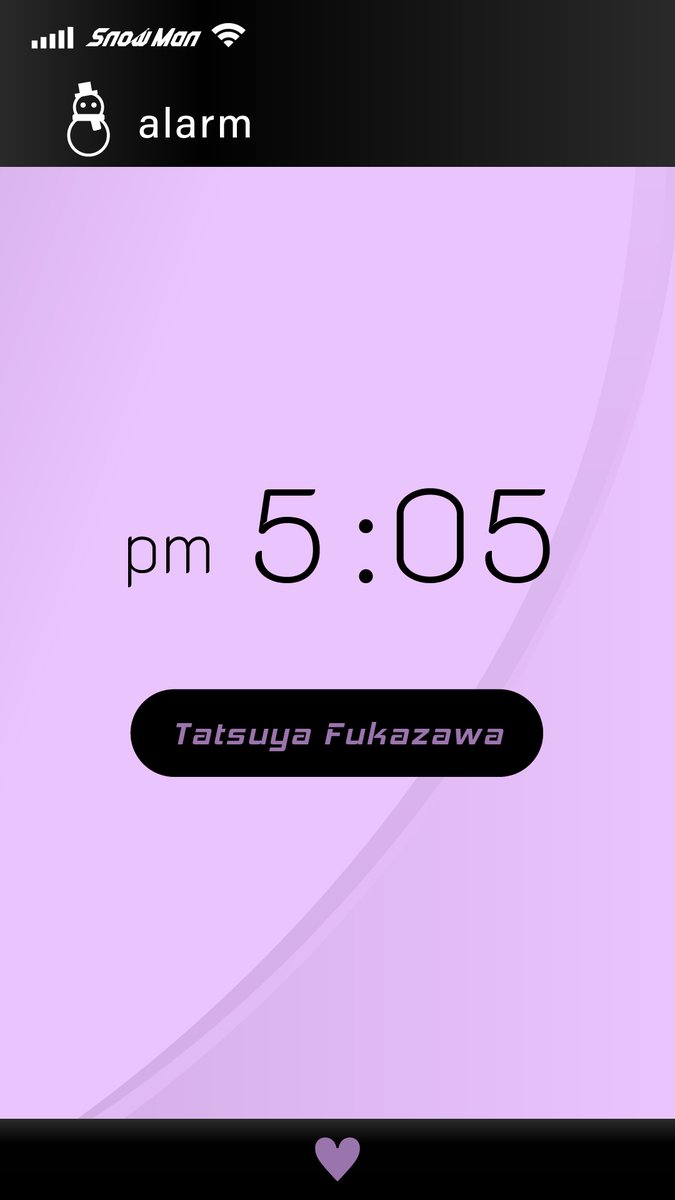 MyRecommendedAlarm🔔 💜スタートライン 朝から爽やかな気持ちで良い1