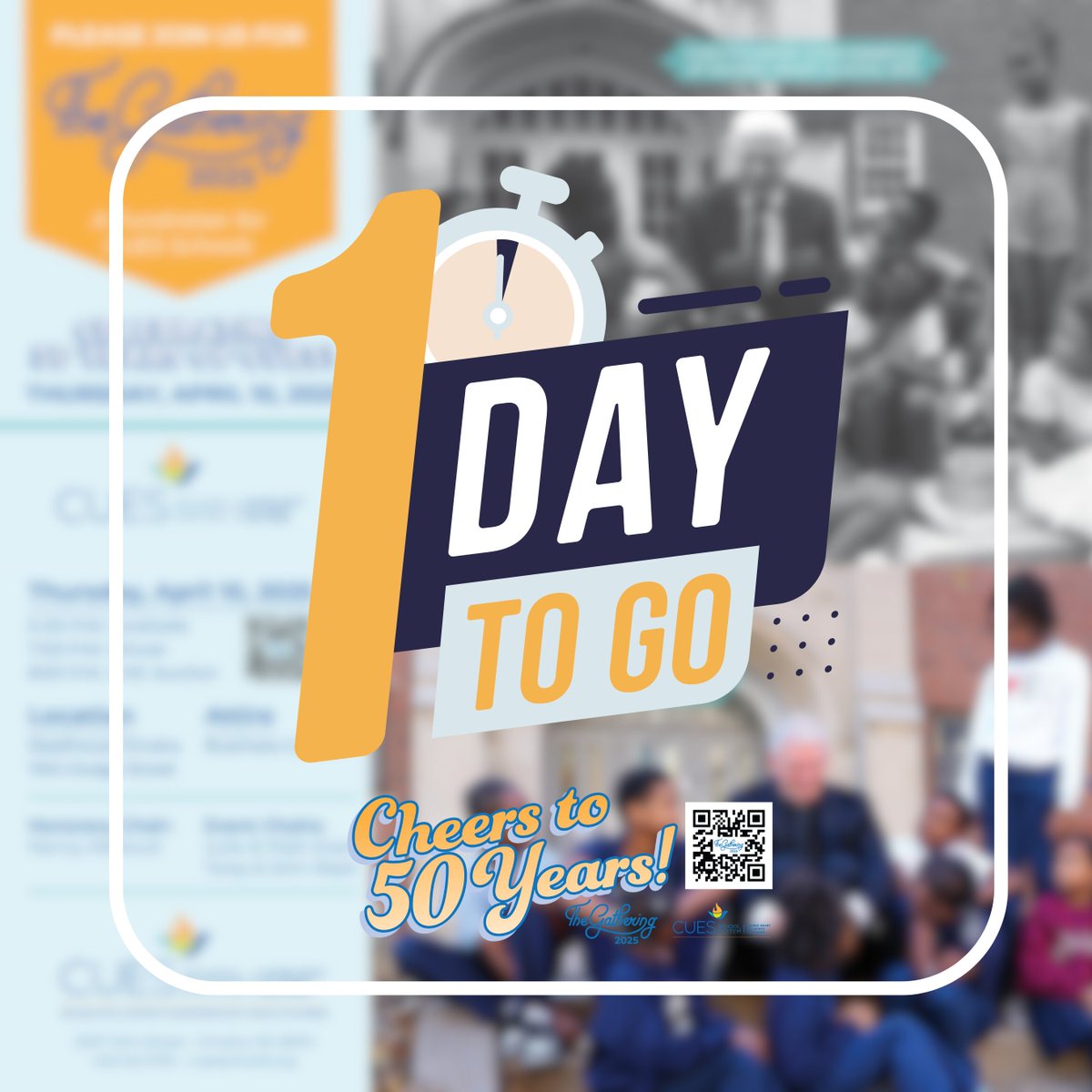 ONE DAY until The Gathering! - April 10, 2025
Omaha Steelhouse
Cocktail Hour 🥂 5:30 pm
Dinner 🍽 7:00 pm
LIVE Auction 💰 8:00 pm