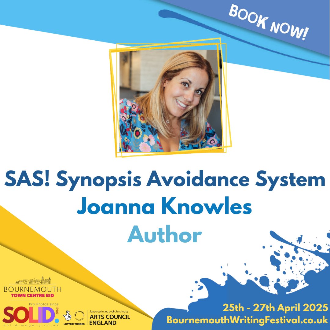 JoKnowles34's tweet photo. Over two-thirds of tickets have now been sold!
 
If you fancy coming to hear me talk all about the synopsis process, then head over to the Bournemouth Writing Festival website where tickets can be purchased for £10 a seat! https://t.co/a0BwzpoztM