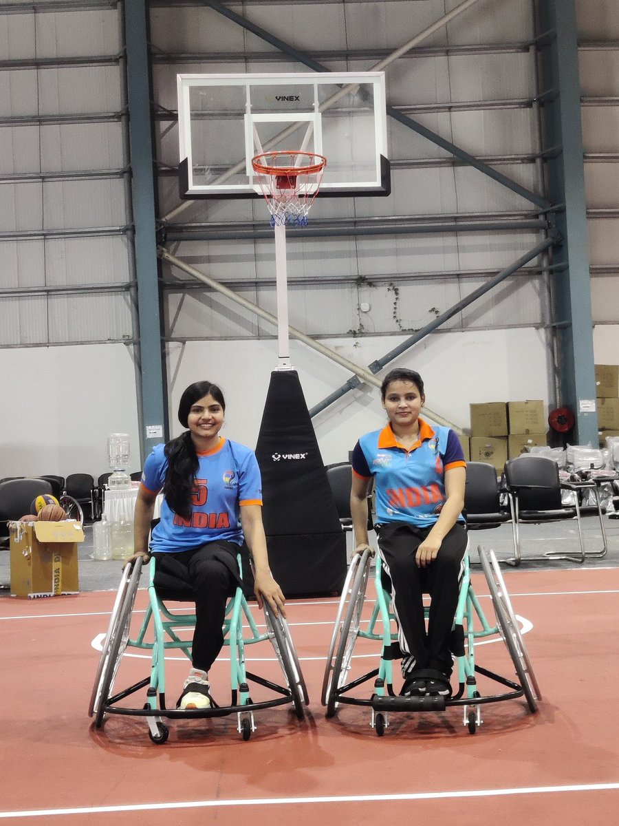 Sportworks360's tweet photo. Sport works 360 foundation 
Alisha and rekha are attending WBFI training camp at Amtz, vishakapatnam 2025 .
@_IWBF @IWBF_AOZ @wbfi_info @varunahlawatt 
#SW360F #IWBF #WBFI #INCLUSIVE #WHEELCHAIRBASKETBALL https://t.co/HSeR39cf1T