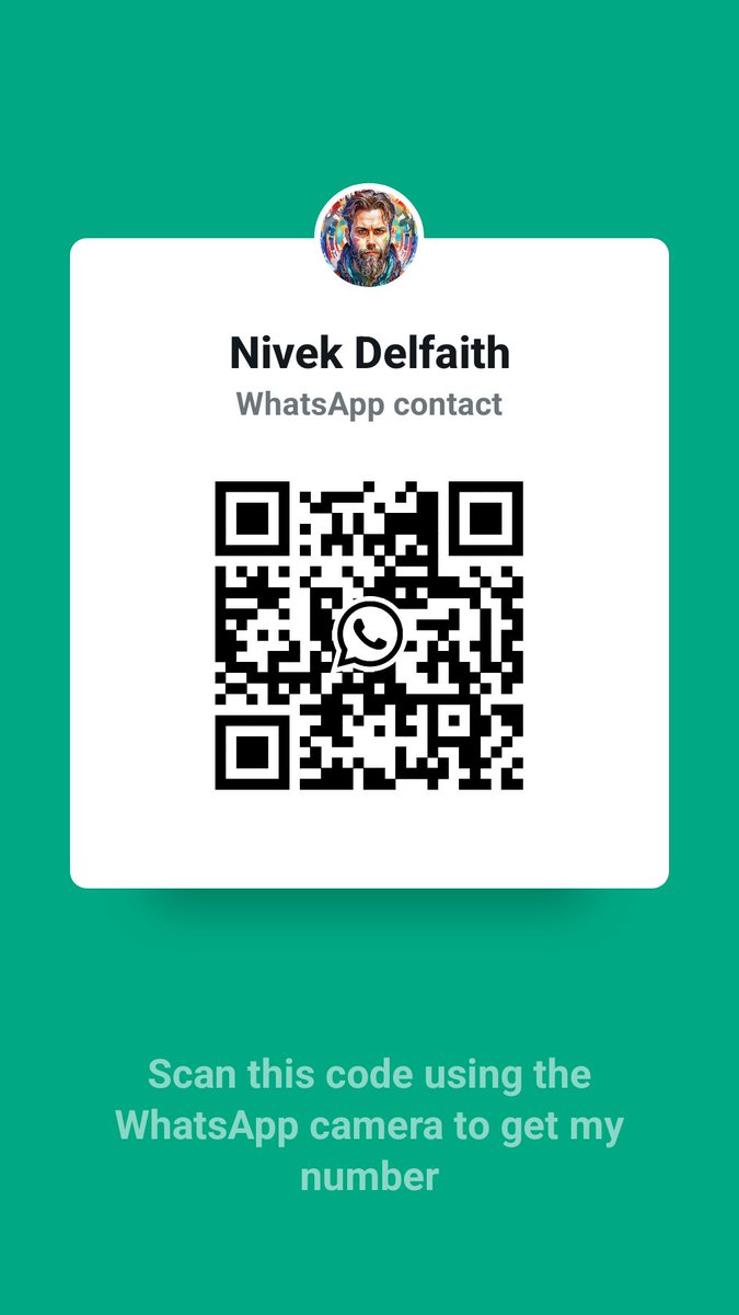 Add me as a contact on WhatsApp. wa.me/qr/ZGPE3AKQOL7…