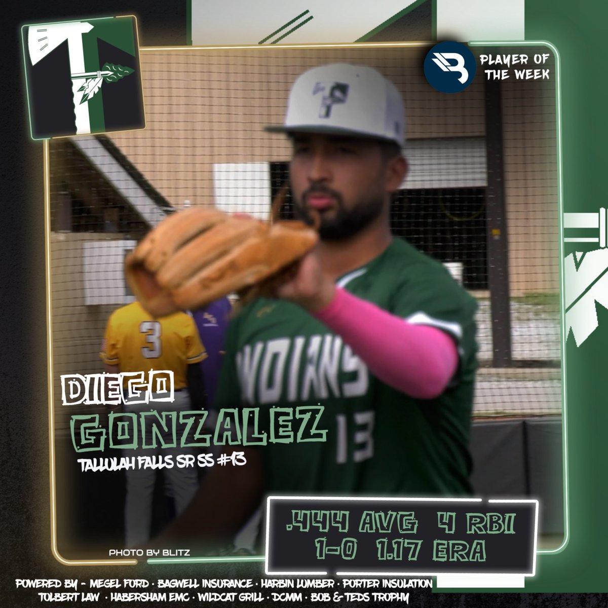 🅱🅻🅸🆃🆉 (@blitzsportsga) on Twitter photo 𝐁𝐋𝐈𝐓𝐙 𝐁𝐚𝐬𝐞𝐛𝐚𝐥𝐥 𝐏𝐥𝐚𝐲𝐞𝐫𝐬 𝐨𝐟 𝐭𝐡𝐞 𝐖𝐞𝐞𝐤
Diego Gonzalez - <a href="/AthleticsTFS/">TFSAthletics</a> SR SS #13 (Fan Vote)
<a href="/TrueloveTy/">Ty Truelove</a> - <a href="/RabunCoBaseball/">Rabun Co Baseball</a> JR 2B #2 (BLITZ Pick)
STORY/BUY FRAMED PRINT/BUTTON/CERTIFICATE: blitzsportsga.com/2025/04/08/gon… 𝐁𝐋𝐈𝐓𝐙 𝐁𝐚𝐬𝐞𝐛𝐚𝐥𝐥 𝐏𝐥𝐚𝐲𝐞𝐫𝐬 𝐨𝐟 𝐭𝐡𝐞 𝐖𝐞𝐞𝐤
Diego Gonzalez - <a href="/AthleticsTFS/">TFSAthletics</a> SR SS #13 (Fan Vote)
<a href="/TrueloveTy/">Ty Truelove</a> - <a href="/RabunCoBaseball/">Rabun Co Baseball</a> JR 2B #2 (BLITZ Pick)
STORY/BUY FRAMED PRINT/BUTTON/CERTIFICATE: blitzsportsga.com/2025/04/08/gon…