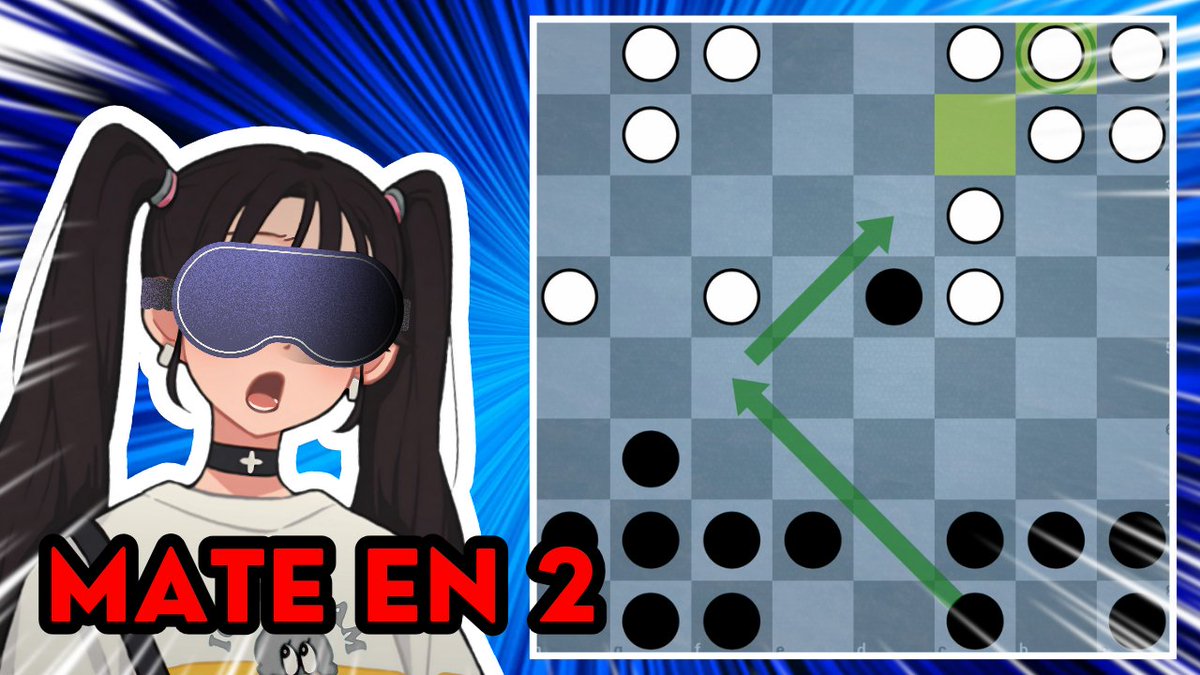 Xokut_'s tweet photo. ¡El dia de hoy tendremos Clase de Ajedrez sobre la Visualización!, Aquí aprenderás a poder jugar SIN VER EL TABLERO 👀

Ya se la saben 5 pm 🇲🇽 

https://t.co/AJBA3agOCx https://t.co/d24OY71che
