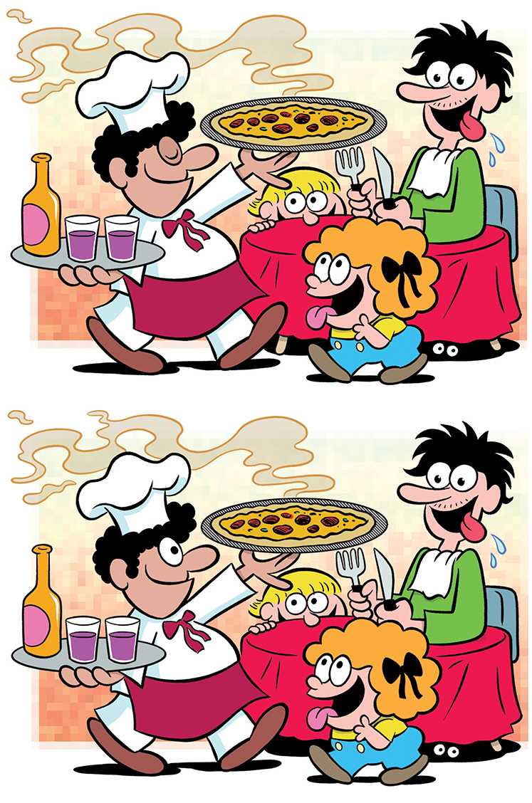 Spot six differences between these panels! Reply "got it" and share once you find all six.                               #comics #comicstrip @comicskingdom