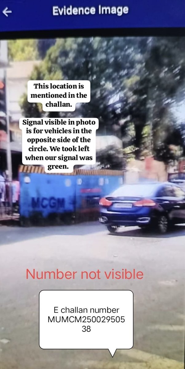 kunalhshinde's tweet photo. @MTPHereToHelp Paying fine is fair but this is a wrong challan. Vehicle Number also not visible. Grievance also declined. https://t.co/GLwF1HuI26