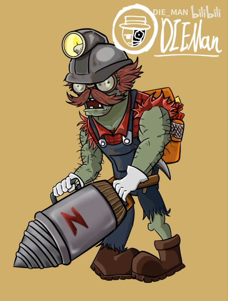 oldLemonx's tweet photo. 融合版二创的矿工领袖僵尸
掘地队长僵尸
#plantsvszombies #plantsvszombiesfanart 
#pvz #pvzart #pvzfusion https://t.co/WlHltQGYV3