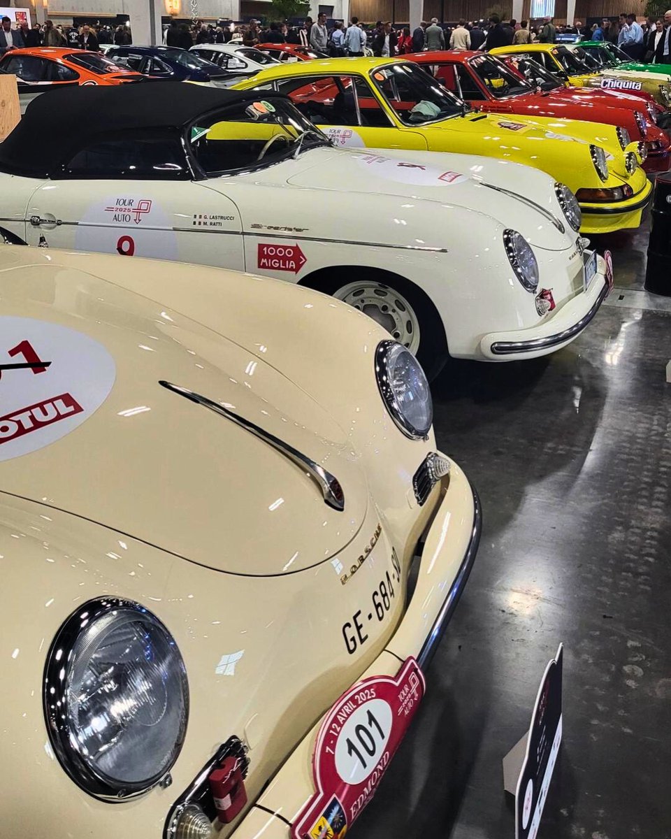 RetromobileFR's tweet photo. 🏁🚗 Tour Auto 2025 : Cap sur la Méditerranée !

Du 8 au 12 avril, de Paris à Nice !

📍 Accès spectateurs :
✔️ Circuits gratuits
✔️ Parcs fermés accessibles avec le Programme officiel

Bonne course à Peter Auto, @motul  et aux équipages ! 🔥

#retromobile #TourAuto2025 https://t.co/vRjwa6EFM4