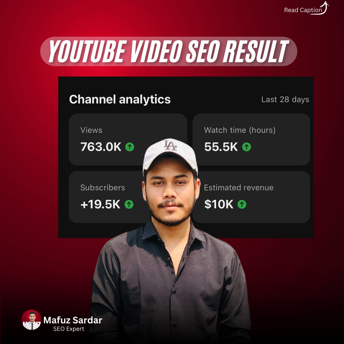 $10,000 a month is $333 a day
That's a YouTube channel getting 20,000 daily views

If you start today. You can build it in the next 6-12 months

Start one today 👌

#YouTubeSuccess #ContentCreation #PassiveIncome #MonetizeYourPassion #DailyViews #YouTubeGrowth