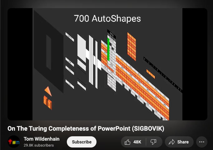 powerpoint is my favorite programming language