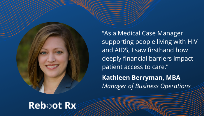 Reboot_Rx's tweet image. #MeetTheTeam - Meet Kathleen Berryman, our new Manager of Business Operations at Reboot Rx! With 15+ years of nonprofit &amp;amp; for-profit business ops experience, we&apos;re excited to have her on the team! 

Learn more: rebootrx.org/berryman. 

#PatientImpact #TheSolutionMayAlreadyExist
