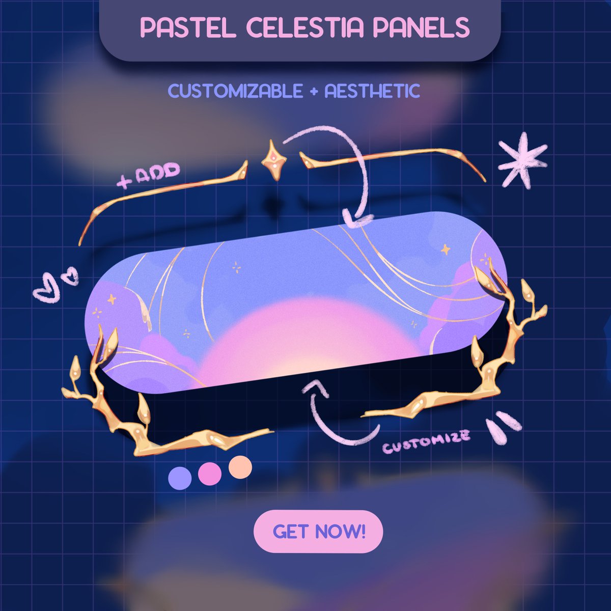 solleiiaa's tweet image. 🌸🌙 Customizable Panel is now available on my #VGenShop Feel free to check it out! #VGen
💌: vgen.co/Solleiiaa/shop