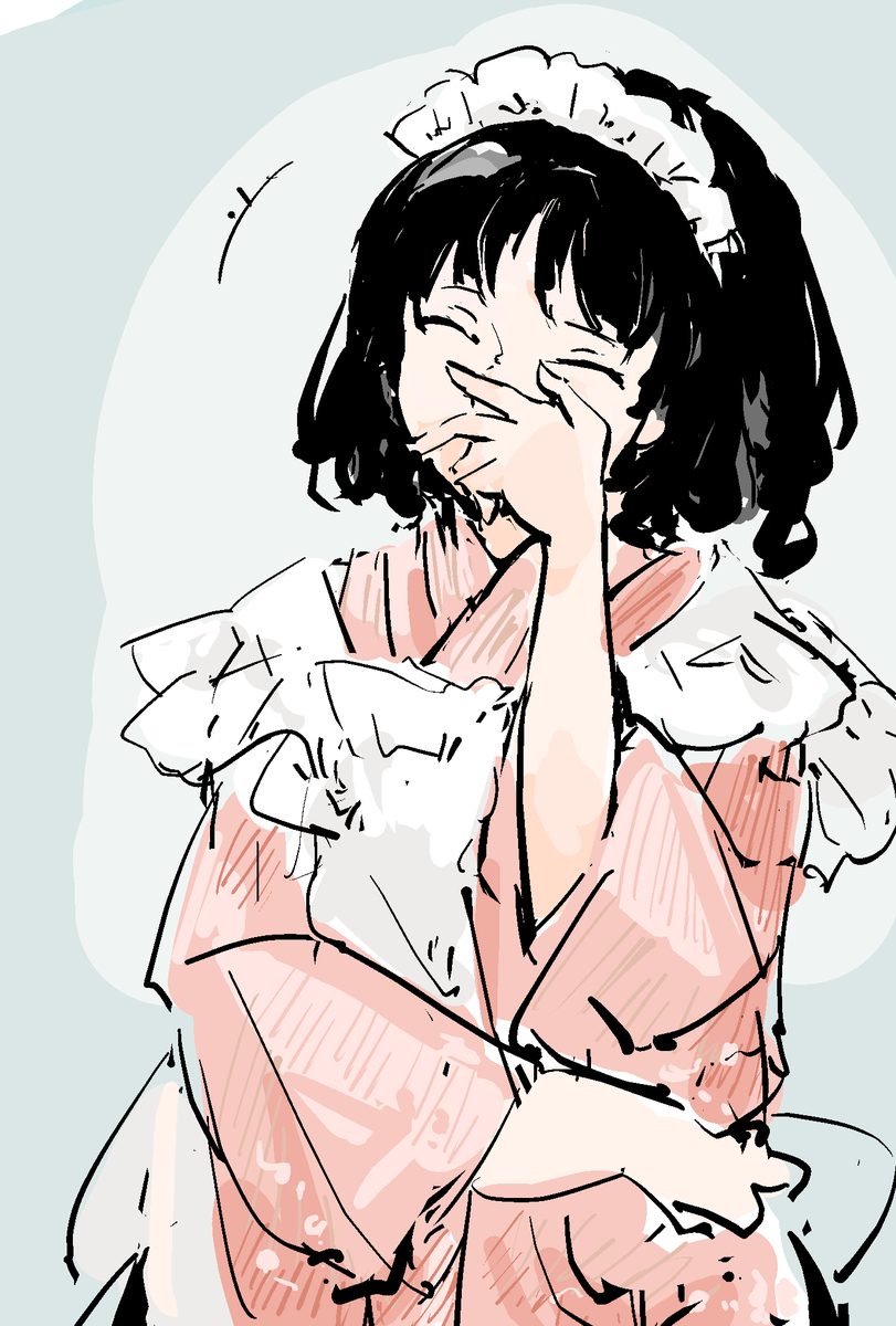 「」|何処ゆきのイラスト