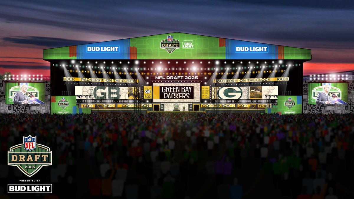 16 days until the NFL Draft kicks off in Green Bay.

Who do you want walking across the stage for your team?

#NFLDraft