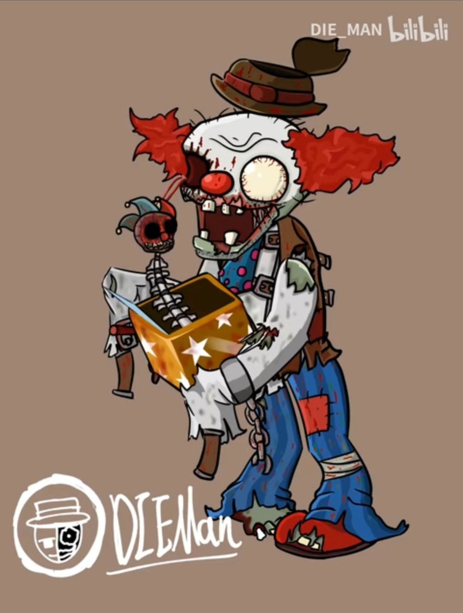 oldLemonx's tweet photo. 癫狂小丑玩偶匣僵尸
#plantsvszombies #plantsvszombiesfanart 
#pvz #pvzart https://t.co/pshe2vKJXc