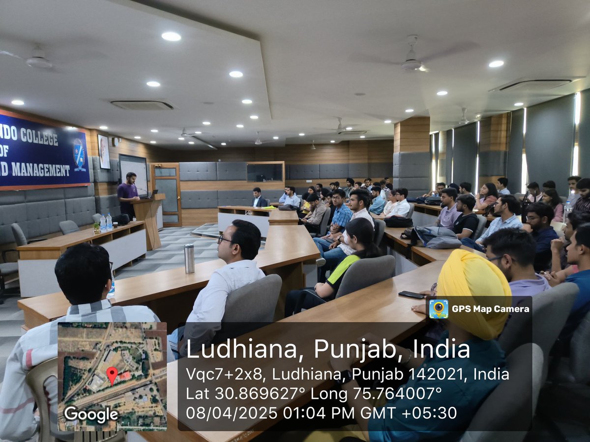 algotradingdesk's tweet image. Conducted an insightful seminar on Algo Trading at Sri Aurobindo College of Commerce and Management, Ludhiana.
Shared real-world applications of #AlgorithmicTrading, #HFT, and #OptionsStrategies with future market professionals.
#AlgoTrading #StockMarket #FinanceEducation…