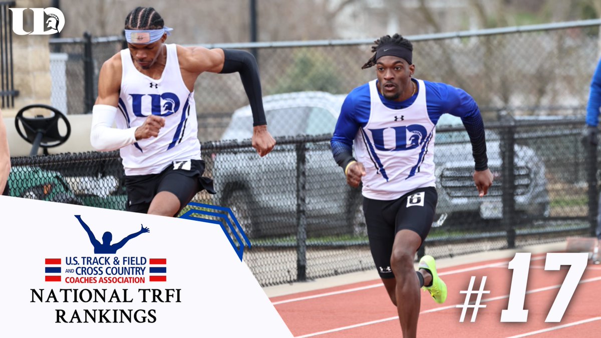 Exploding out of the blocks!😤

The <a href="/UDTFXC/">Dubuque Track & Field and Cross Country</a> men's team jumps 39 spots to No. 17 in the <a href="/USTFCCCA/">USTFCCCA</a> Checkpoint No. 2 National TFRI rankings!

#GoSpartans