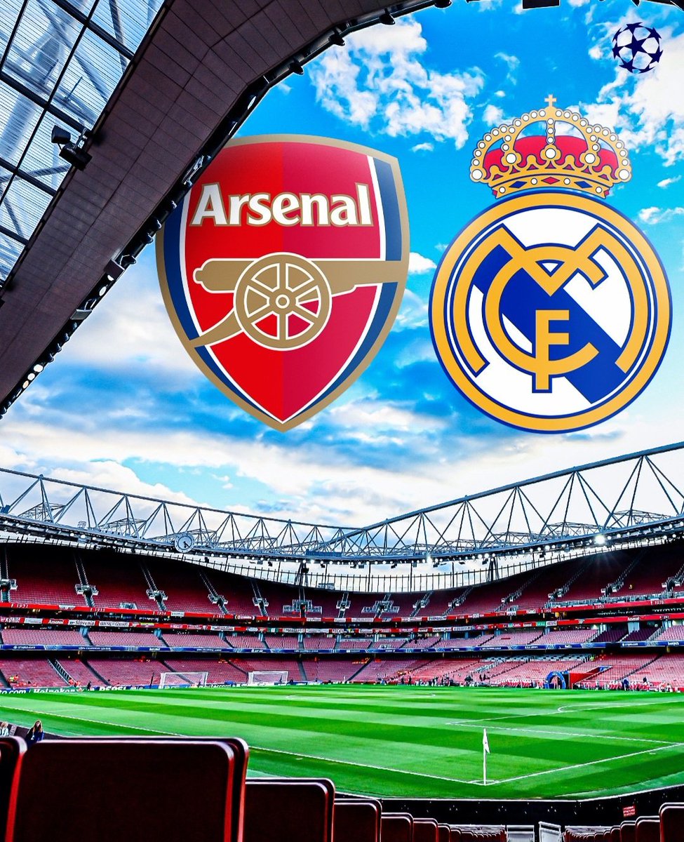 Sports4cusGroup's tweet photo. Who's winning tonight?

#arsenalfc #Arsenal #realmadri̇d #SportsFocusGroup https://t.co/D5IYwBwkHI