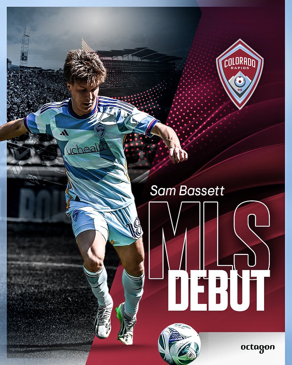 Congratulations to <a href="/sambassett__/">Sam Bassett</a> on making his <a href="/MLS/">Major League Soccer</a> debut for the <a href="/ColoradoRapids/">Colorado Rapids</a> 🙌  

Way to go Sam! #octagonfamily
