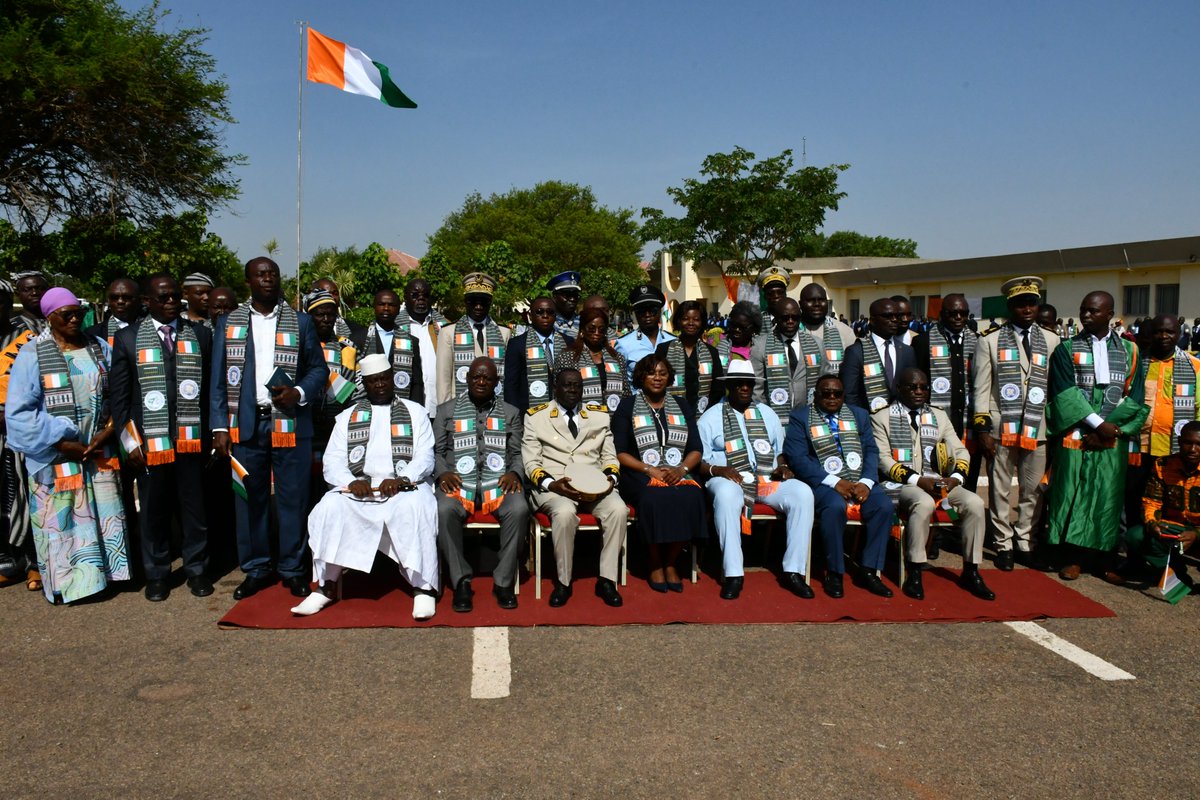LA 4E ÉDITION DE LA CÉRÉMONIE D'HONNEUR AU DRAPEAU NATIONAL ORGANISÉE PAR L'INSTITUT DE GESTION AGROPASTORALE DE L'UPGC