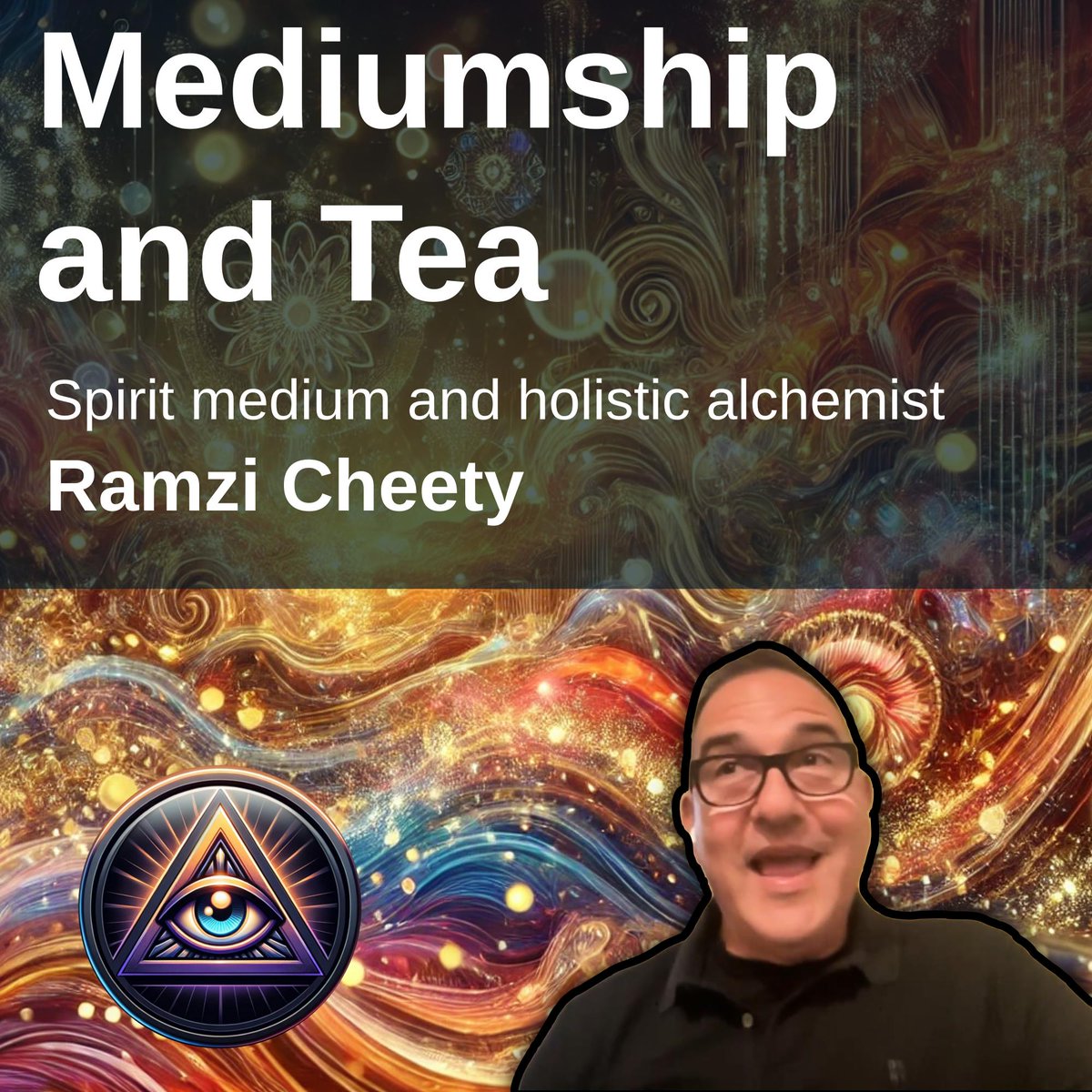 🗓️Join us for the premiere today! Ramzi Cheety shares stories from his life as a medium and we discuss the intersection of mediumship and remote viewing! youtu.be/XtuJlqBi5w8 (or listen to the podcast everywhere)