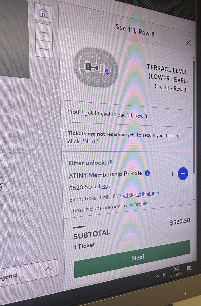 and since we’re on the topic, KQ WTF ARE THESE PRICES FOR LOWER BOWL???? 🤬

these aren’t platinum either 

ateez in your fantasy tour atlanta new york orlando chicago los angeles arlington baltimore nashville tacoma san jose glendale