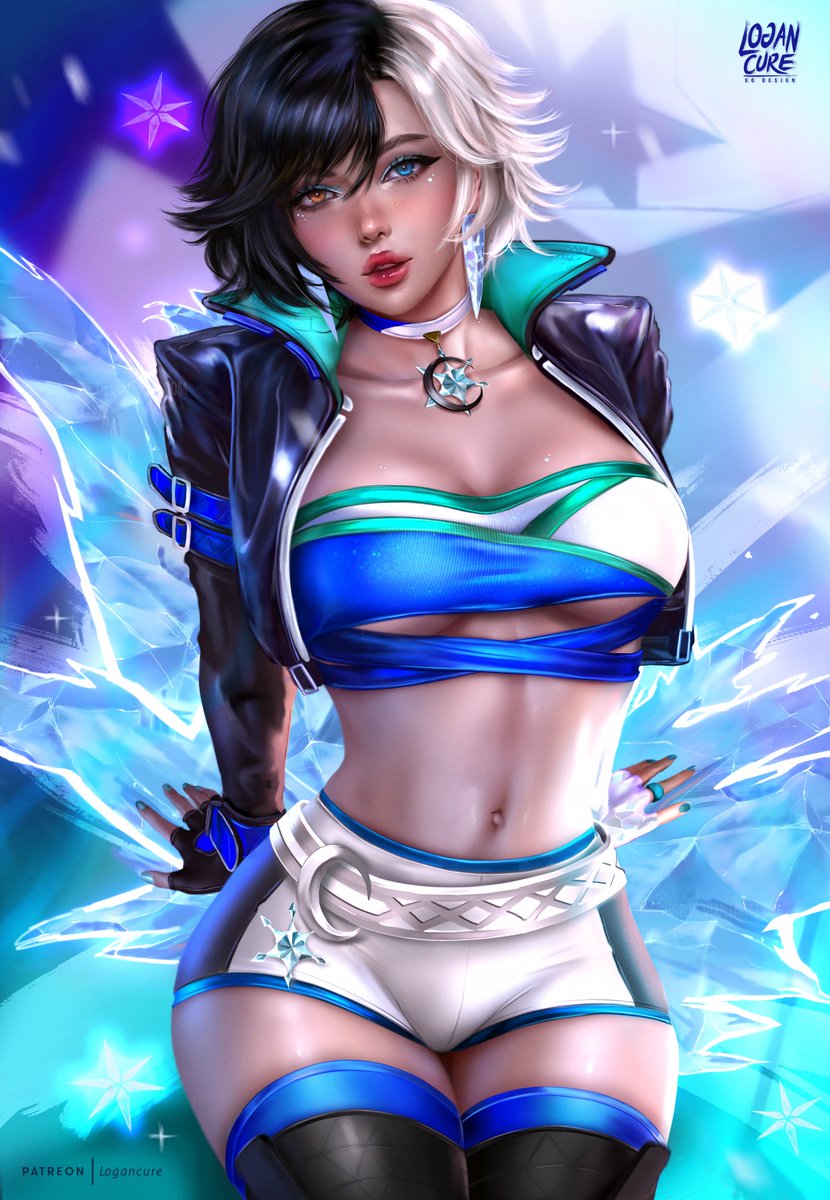 Logancure's tweet photo. My Take of   from Luna Snow #MarvelRivals https://t.co/MTL0WL3kBf
