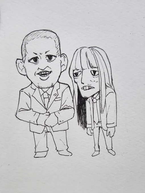 らくがき(金属バット) 