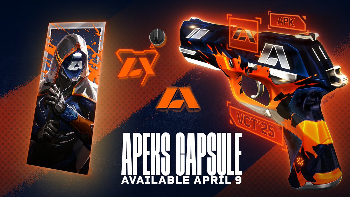 The wait is almost over 

The Apeks Team Capsule will be available in the VALORANT in-game store starting tomorrow April 9th 

#VCTEMEA #ApeksBundle