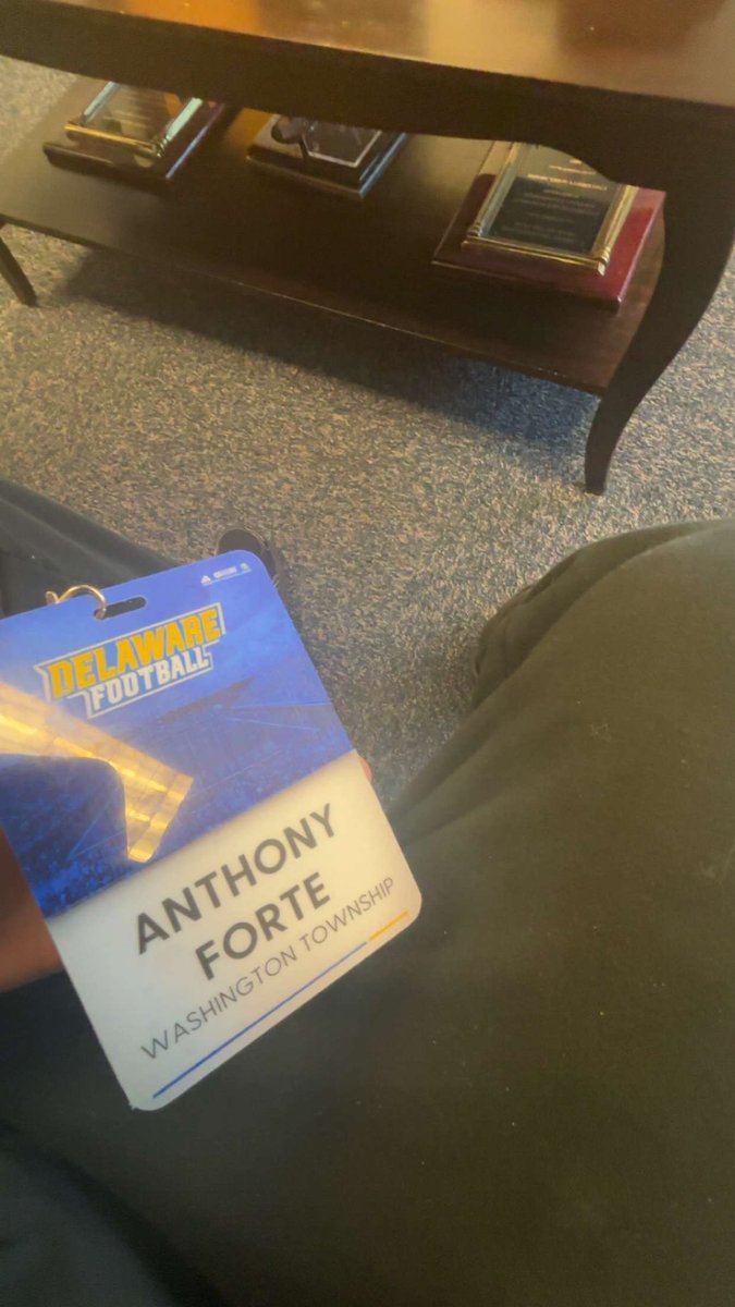 Had a great time at <a href="/Delaware_FB/">Delaware Football</a> today!!  Loved the energy and the environment. Thank you <a href="/Rocco_DiMeco/">Rocco DiMeco</a> for having me!! <a href="/CoachGoldrich/">Sean Goldrich</a> <a href="/Coach_Rojas_UD/">Coach Manny Rojas</a> <a href="/udfbgm/">Patrick Callaway-General Manager</a> <a href="/WTHSMinutemen/">Minutemen Football</a> <a href="/SchatzmanMike/">Mike Schatzman</a> <a href="/DanHearn43/">Dan Hearn</a> <a href="/coachholmes79/">Coach Frank Holmes</a>