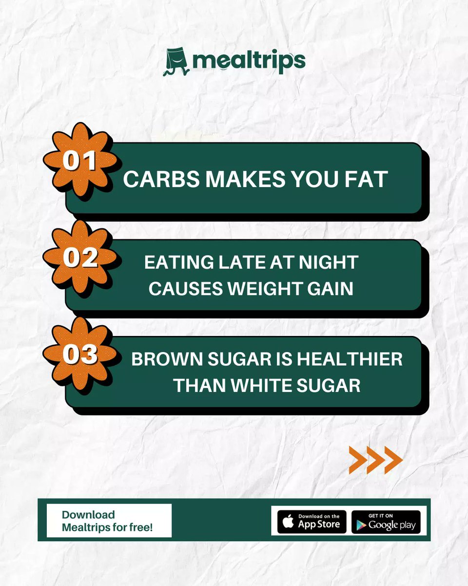 mealtrips's tweet photo. Hey food lovers!
Check out some of the popular food myths, that have been on for a long time now. 

What other ones do you know? Do tell us in the comments. 

Davido Yahoo Burna Arsenal Trump Saving 200k Kaduna #บิววราภรณ์ #stockmarketcrash China Nigerians Spotify Gilmore https://t.co/AC64DQOwEK