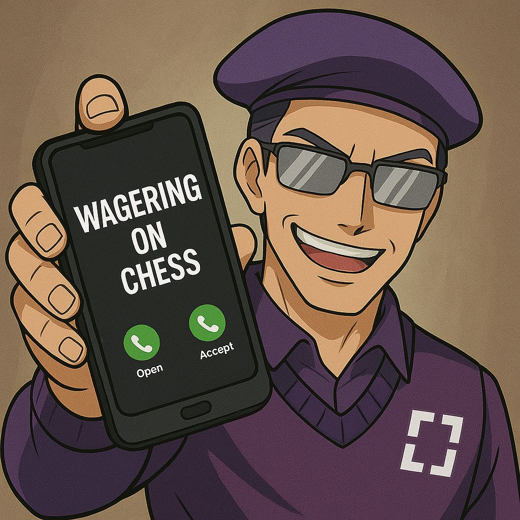 Chess wagering drops next week!   

Tag a friend you’re about to school and take their TMON👇