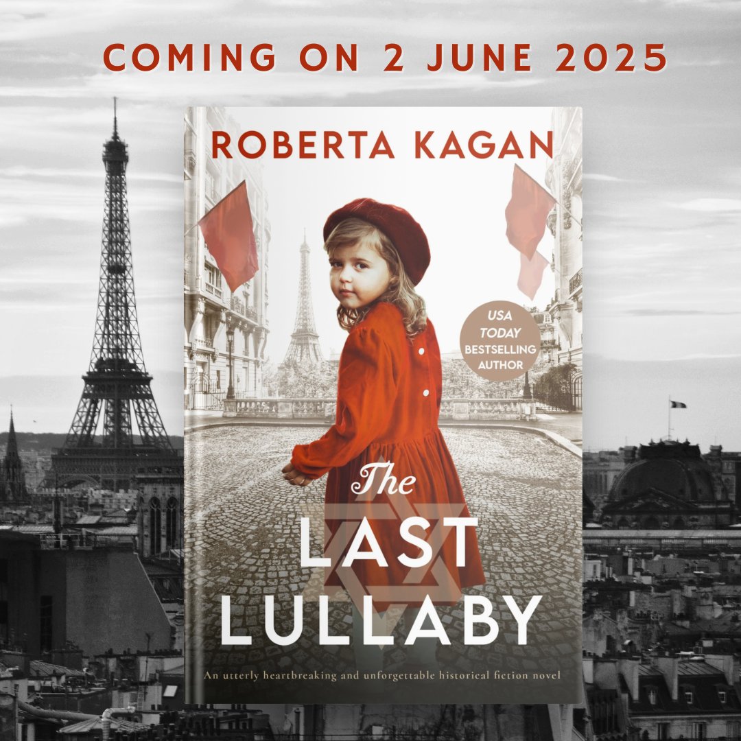 Stormbooks_co's tweet photo. We are delighted to reveal the cover for The Last Lullaby: An utterly heartbreaking and unforgettable historical fiction novel by Roberta Kagan!

It's out on the 2nd June but you can pre-order your copy NOW!

Pre-order it here: https://t.co/IDWqoSXLVY https://t.co/QQbg2HnKE8