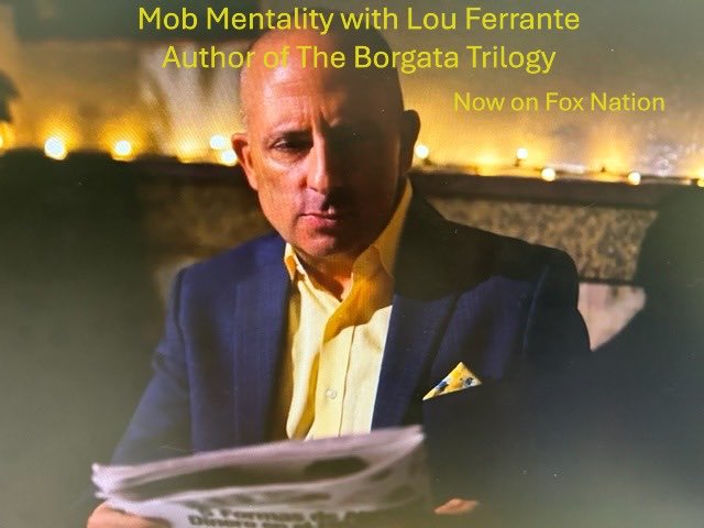 The show has been trending on Fox Nation and the books are selling well. Thanks to whoever has been part of that👍👍 #mafia #cosanostra #gangster #mobster #borgata #borgatatrilogy