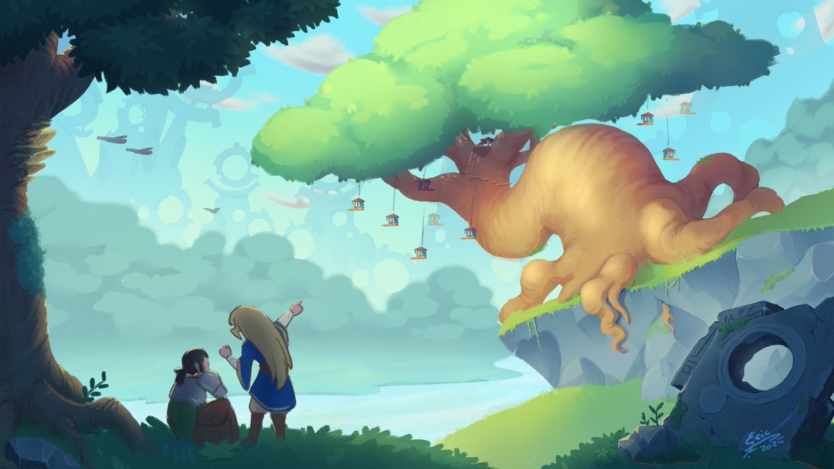 FirbolgsForge's tweet photo. Hi #PortfolioDay !

I'm Eric, a Concept Artist and Illustrator specialised in colorfull and stylized characters and backgrounds. 

I'm looking for work after June in the videogame and board game industry.

💼: https://t.co/lkNLycOska
📧: ericfdzserrano@gmail.com https://t.co/tkI5u0msnR