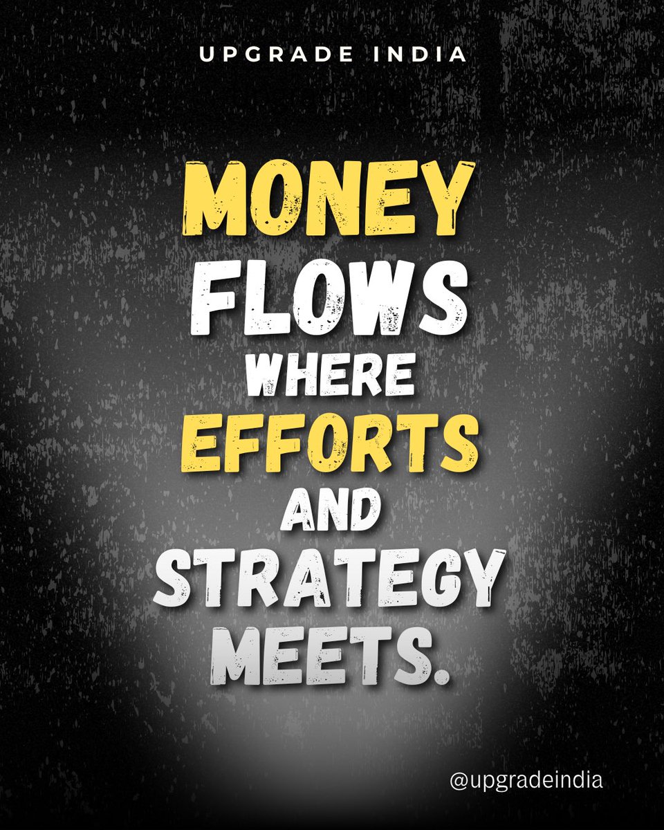 up_gradeindia's tweet image. Money flows where efforts and strategy meet.
Working hard? Now work smart.
Unlock business growth with WhatsApp Marketing, content systems &amp;amp; proven strategies.
Join the Growth Challenge: upgradeindia.co.in

#BusinessGrowth #WhatsAppMarketing #UpgradeIndia #EntrepreneurTips