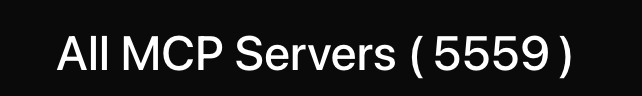 BlockMCP_AI's tweet image. Blockmcp.ai has integrated over 5,000 MCP servers! 🎉 Come find your favorite server and connect with the community! Let&apos;s explore the endless possibilities together! 🌟 #Blockmcp #MCPservers