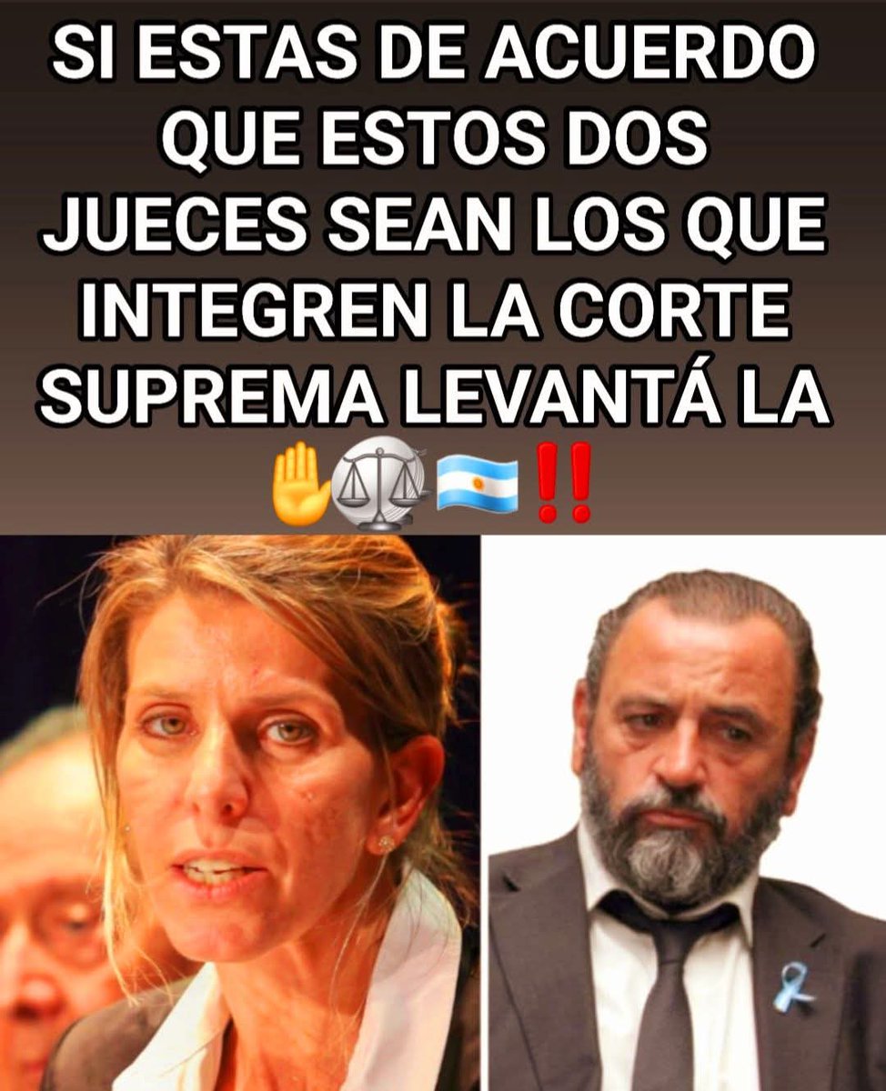 LEVANTA LA MANO...ESTOS DOS JUECES ,VALEN LA PENA.